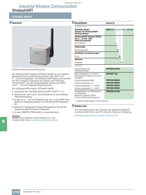 Industrial Wireless Communication - Siemens
