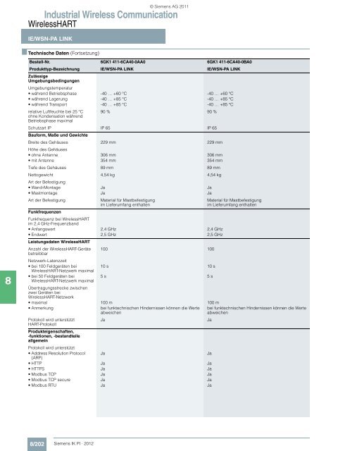 Industrial Wireless Communication - Siemens