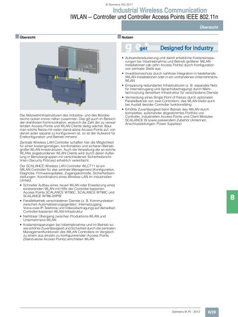 Industrial Wireless Communication - Siemens