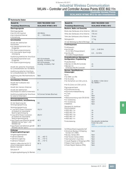 Industrial Wireless Communication - Siemens