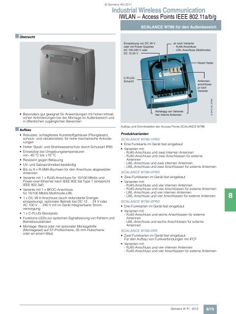 Industrial Wireless Communication - Siemens