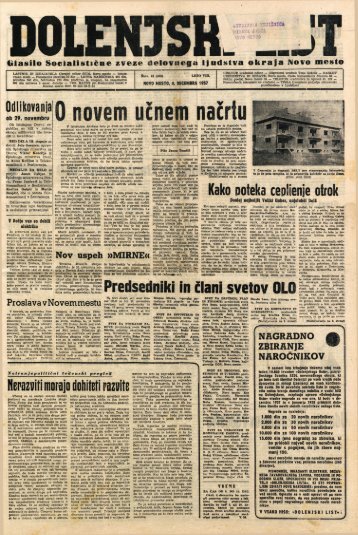 4. december 1957 (št. 0404) - Dolenjski list