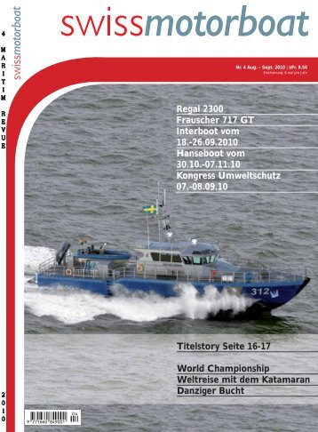Interboot vom 18 – 26. September 2010 - Swiss Motor Boat