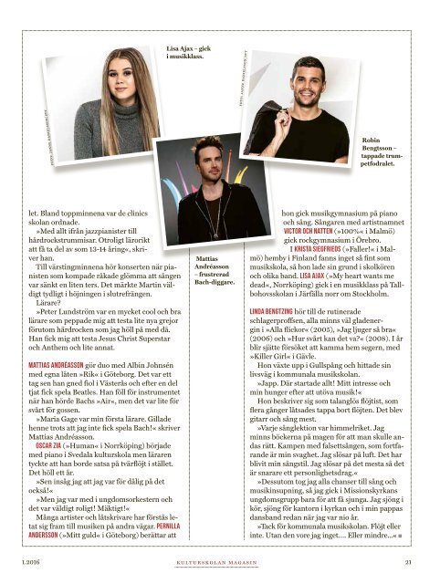 I Dina Skor vägen till melodifestivalen Kulturskolan i Halmstad