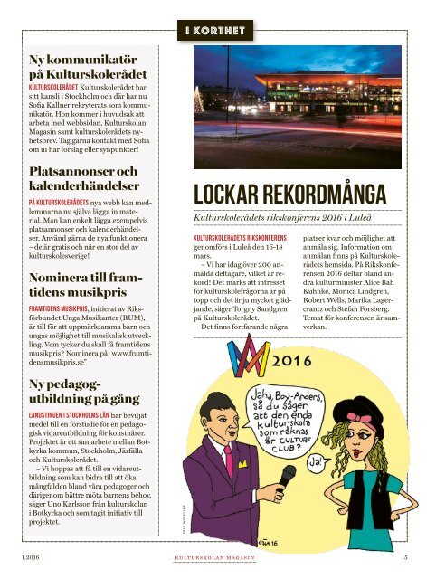 I Dina Skor vägen till melodifestivalen Kulturskolan i Halmstad