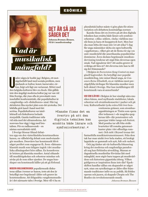 I Dina Skor vägen till melodifestivalen Kulturskolan i Halmstad