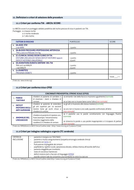 Percorso Diagnostico Terapeutico Assistenziale