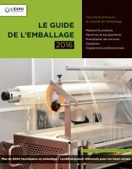 Guide de l'Emballage 2016