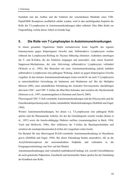 Identifikation und Charakterisierung - OPUS - Universität Würzburg