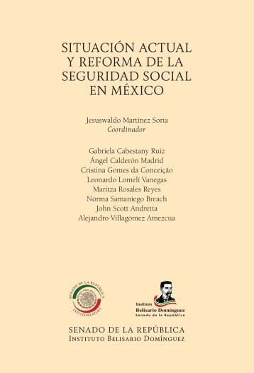 SITUACIÓN ACTUAL Y REFORMA DE LA SEGURIDAD SOCIAL EN MÉXICO