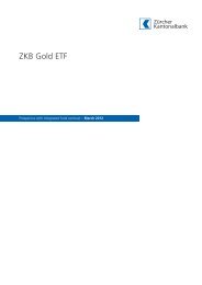 ZKB Gold ETF - fundinfo.com