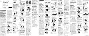 Sony MDR-NC60 - MDR-NC60 Consignes dâutilisation Italien