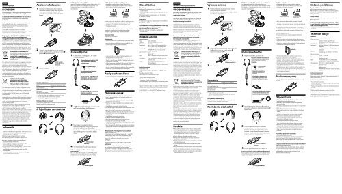 Sony MDR-NC40 - MDR-NC40 Consignes d&rsquo;utilisation Tch&egrave;que