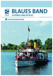 Blaues Band Wassertourismus in Sachsen-Anhalt 2016