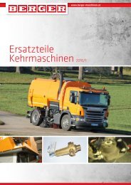BERGER Maschinen Katalog 2016-1