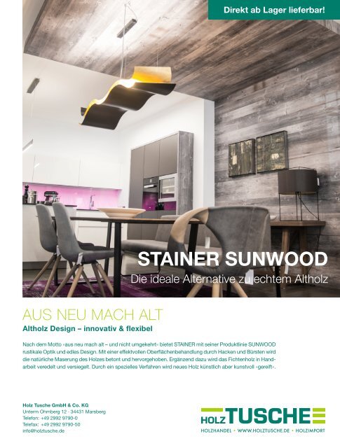 Stainer Sunwood