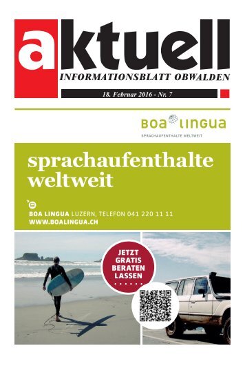 Aktuell Obwalden 07-2016