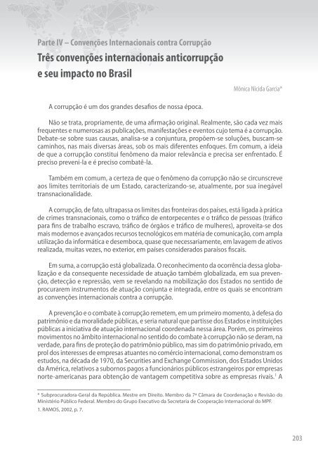 TEMAS DE COOPERAÇÃO INTERNACIONAL