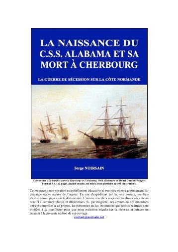 NAISSANCE DE L'ALABAMA ET SA MORT A CHERBOURG