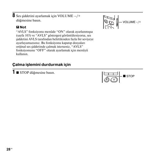 Sony ICD-SX712 - ICD-SX712 Consignes d&rsquo;utilisation Turc