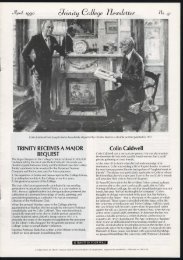 Trinity College Newsletter, vol 1 no 41, April 1990