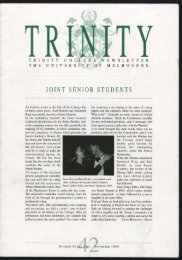 Trinity College Newsletter, vol 1 no 42, November 1990