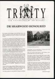 Trinity College Newsletter, vol 1 no 46, March 1993