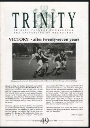 Trinity College Newsletter, vol 1 no 49, August 1994