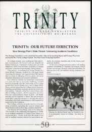 Trinity College Newsletter, vol 1 no 50, February 1995