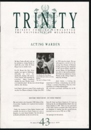 Trinity College Newsletter, vol 1 no 43, August 1991
