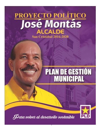 PLAN DE GESTION MUNICIPAL