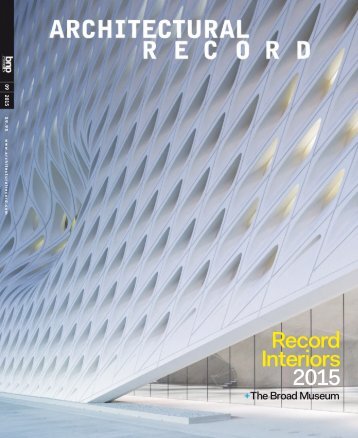 Architectural Record 2015-09