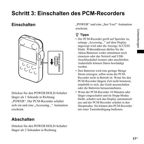 Sony PCM-M10 - PCM-M10 Consignes d&rsquo;utilisation Allemand