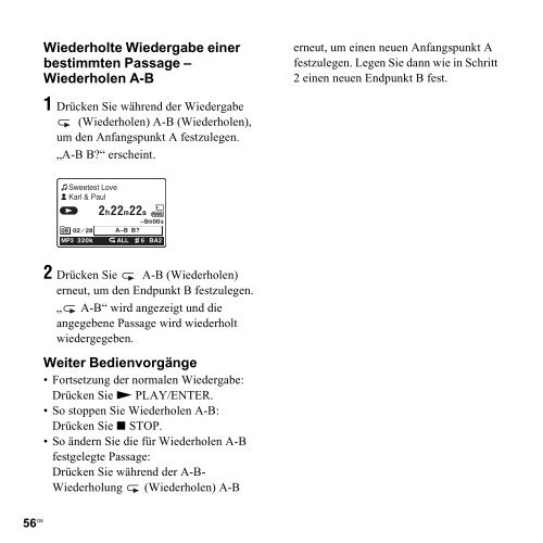 Sony PCM-M10 - PCM-M10 Consignes d&rsquo;utilisation Allemand