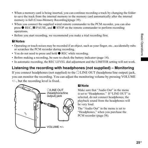 Sony PCM-M10 - PCM-M10 Consignes d&rsquo;utilisation Anglais