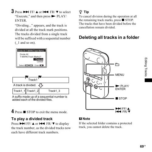 Sony PCM-M10 - PCM-M10 Consignes d&rsquo;utilisation Anglais