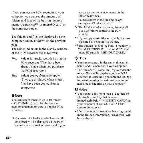 Sony PCM-M10 - PCM-M10 Consignes d&rsquo;utilisation Anglais