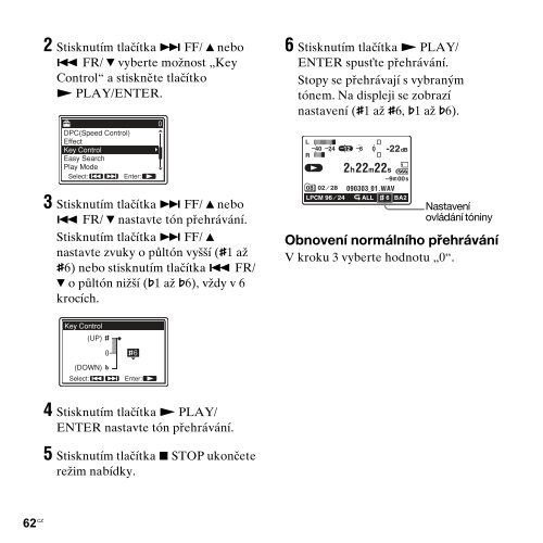 Sony PCM-M10 - PCM-M10 Consignes d&rsquo;utilisation Tch&egrave;que