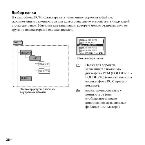 Sony PCM-M10 - PCM-M10 Consignes d&rsquo;utilisation Russe