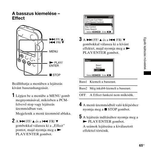 Sony PCM-M10 - PCM-M10 Consignes d&rsquo;utilisation Hongrois