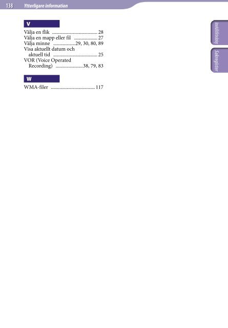 Sony ICD-UX522F - ICD-UX522F Consignes d&rsquo;utilisation Su&eacute;dois