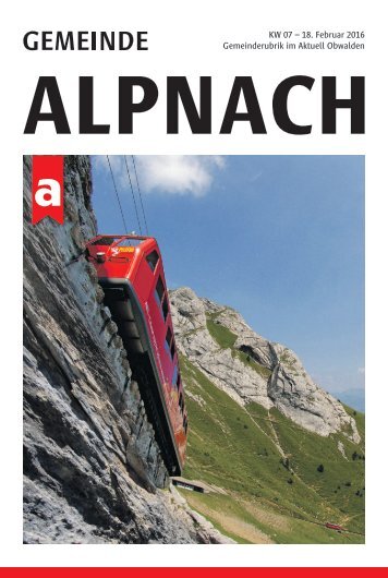 Gemeinde Alpnach 2016-07