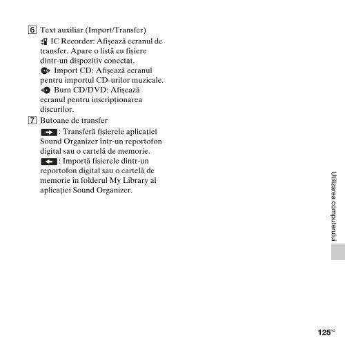 Sony ICD-PX312F - ICD-PX312F Consignes d&rsquo;utilisation Roumain