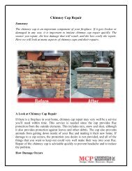 Chimney Cap Repair