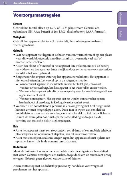 Sony ICD-UX522 - ICD-UX522 Consignes d&rsquo;utilisation N&eacute;erlandais