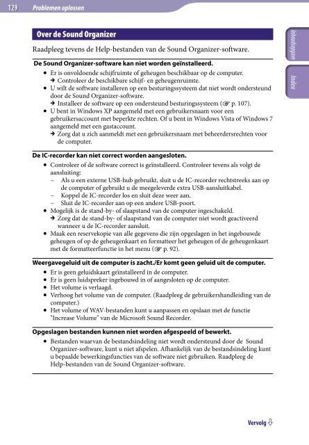 Sony ICD-UX522 - ICD-UX522 Consignes d&rsquo;utilisation N&eacute;erlandais