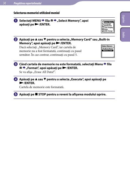 Sony ICD-UX522 - ICD-UX522 Consignes d&rsquo;utilisation Roumain