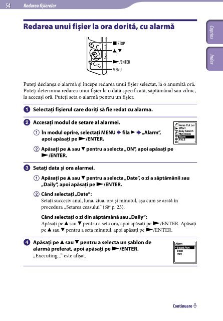 Sony ICD-UX522 - ICD-UX522 Consignes d&rsquo;utilisation Roumain