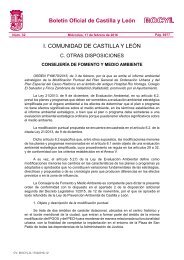 Boletín Oficial de Castilla y León I COMUNIDAD DE CASTILLA Y LEÓN