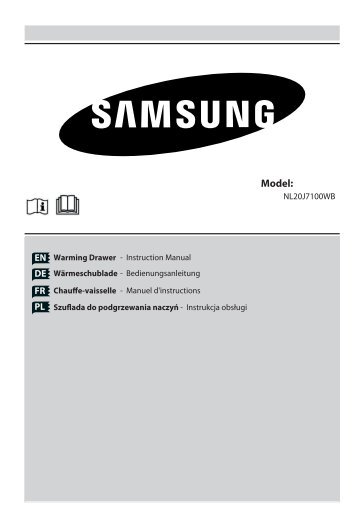Samsung NL20J7100WB (NL20J7100WB/UR ) - Manuel de l'utilisateur 0.9 MB, pdf, Anglais, FranÃ§ais, ALLEMAND, POLONAIS